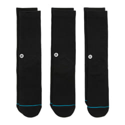 Stance Icon 3 Pack Chaussettes Crew Noir 3 paire(s)