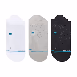 Stance Athletic Tab 3 Pack, Chaussettes d’athlétisme, Multicolore, Adulte, SML, 3 paire(s)