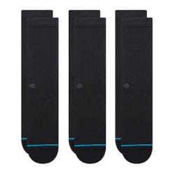 Stance Shelter 3 Pack Chaussettes Crew Noir 3 paire(s)