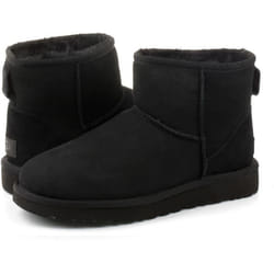Bottes Classic Mini Ii Daim Noir