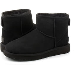 Bottes Classic Mini Ii Daim Noir