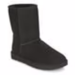 Basket UGG classic ii fourrée Femme Noir - 36