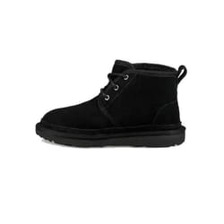 Botte enfant UGG NEUMEL II Noir - Lacets - Doublure en peau de mouton - Imite la marche pieds nus