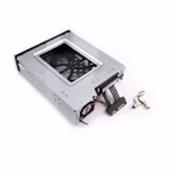 Lenovo 4XF0K93610, Universel, Cage disque dur, Noir, Métallique, 145 mm, 230 mm, 40 mm