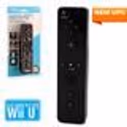 KMD Télécommande manette de jeu Wiimote Pour Nintendo Wii & Wii U - Noir