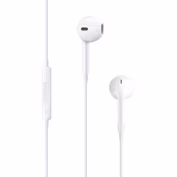 Apple EarPods, Avec fil, Appels/Musique, Casque, Blanc