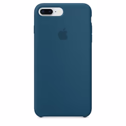 Apple Coque en silicone pour iPhone 8 Plus / 7 Plus, Housse, Apple, iPhone 8 Plus / 7 Plus, 14 cm (5.5"), Bleu