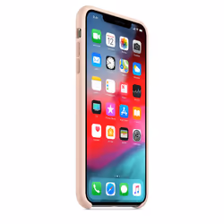 Apple MTFD2ZM/A Coque iPhone XS Max silicone Rose, Sable - Vue supplémentaire 5