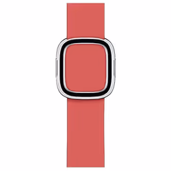 Apple MTQR2ZM/A, Smartwatch, Rose, Apple, Apple Watch, Cuir, Argent