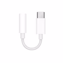 Apple MU7E2ZM/A câble de téléphone portable Blanc 3,5mm USB C