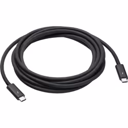 Apple MWP02ZM/A, Mâle, Mâle, 3 m, Noir, 40 Gbit/s, 100 W