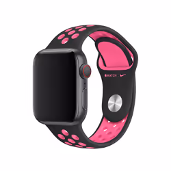 Apple MWU72ZM/A accessoire intelligent à porter sur soi Bande Noir, Rose Fluoroélastomère
