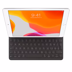 Apple MX3L2SM/A, QWERTZ, Suisse, Apple, iPad Air (3rd generation) iPad (7th generation) iPad Pro 10.5-inch, Noir, 26,7 cm (10 ...