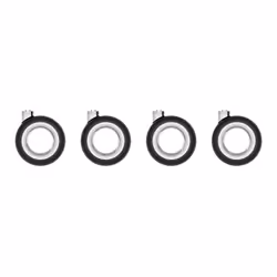 Apple MX572ZM/A, Roulettes, Caoutchouc, Acier inoxydable, Noir, Acier inoxydable, Apple Mac Pro, 4 pièce(s)