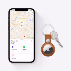 Apple AirTag Article Recherche Argent, Blanc - Vue supplémentaire 5