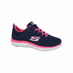 Sneakers - SKECHERS - Flex Appeal 2.0 Memory Foam - Femme - Cuir - Lacets