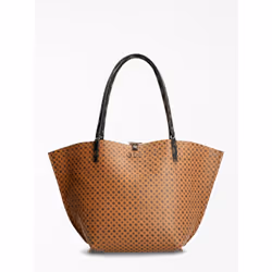 GUESS Cabas Alby logo 4G pivoine Marron multi 43 x 30 x 15 cm