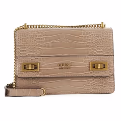 GUESS Katey Convertible Xbody Flap Light Rum [144773] -  sac à épaule bandoulière sacoche