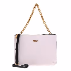 GUESS Sac à épaule rose pour femme - Turin Status Shoulder Bag Stone Multi 160438