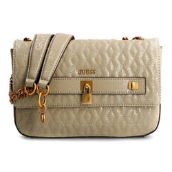 GUESS Sac à épaule bandoulière kaki pour femme - Isidora Girlfriend S Convertible Xbody Flap Sage 177586