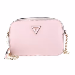 GUESS Sac à épaule bandoulière rose pour femme - Eco Alexie Crossbody Camera Bag Light Rose 202997