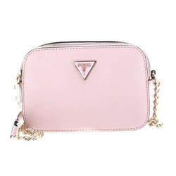 GUESS Sac à épaule bandoulière rose pour femme - Eco Alexie Crossbody Camera Bag Light Rose 202997