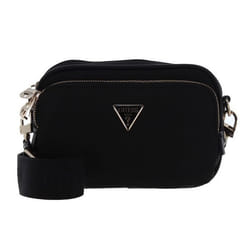 Sac à épaule bandoulière - GUESS - Eco Gemma Mini - Noir - 100% polyester - 195x13x7 cm