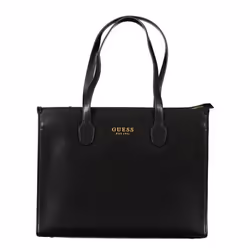 Cabas rigide en cuir PU Silvana - Guess jeans - Femme