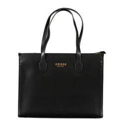 Cabas rigide en cuir PU Silvana  -  Guess jeans - Femme