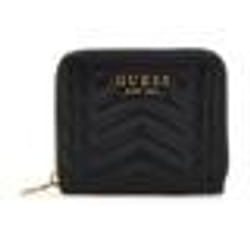 Porte-monnaie - GUESS - Lovide SLG - Noir - Polyuréthane - Petit format pratique