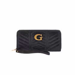 Porte-monnaie - GUESS - Lovide SLG - Noir - 100% polyuréthane - Élégant