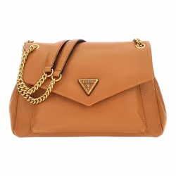 GUESS Sac porté épaule Camel