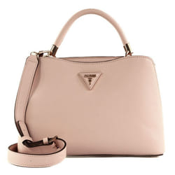 GUESS Sac à épaule rose pour femme - Gizele Compartment Satchel Light Rose 249327