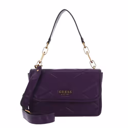 GUESS Sac à épaule bandoulière violet pour femme - Cilian Top Handle Flap Bag Amethyst 251552