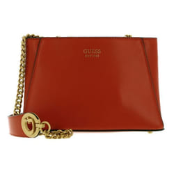GUESS Sac à épaule bandoulière orange pour femme - Masie Mini Compartment Xbody Bag 249296