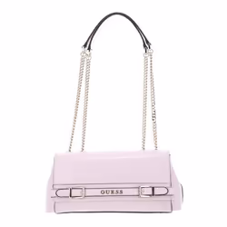 Sac à épaule - GUESS - Sestri Convertible Xbody Flap Bag - Rose - Polyuréthane - 26x15x6.5cm