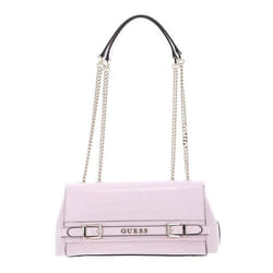 Sac à épaule - GUESS - Sestri Convertible Xbody Flap Bag - Rose - Polyuréthane - 26x15x6.5cm
