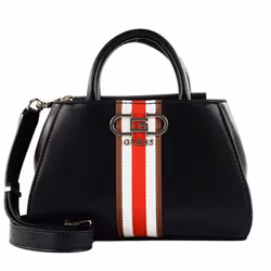 GUESS Sac à épaule bandoulière noir pour femme - Nelka Mini Satchel 253264