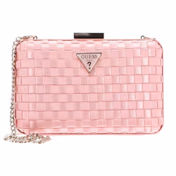 GUESS Pochette rose pour femme Twiller Minaudiere Bag Pale Pink 264648