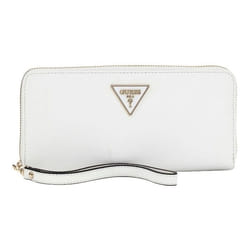 Porte-monnaie - GUESS - Laurel SLG - Zip autour - 100% polyuréthane - Élégant - Blanc