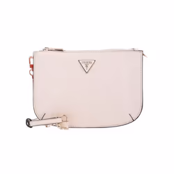 GUESS Sac à épaule bandoulière crème corail pour femme Ilia Two Compartment XBody Top Zip Stone Multi 270513
