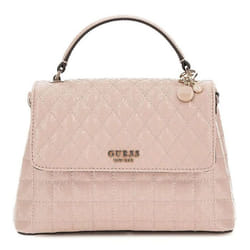 GUESS Sac à épaule bandoulière vieux rose pour femme Yarmilla Top Handle Flap Bag Taupe 269905