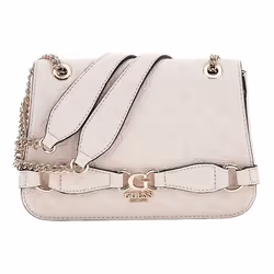 Sac à épaule bandoulière - GUESS - Arlena - Crème - Logo en relief - Convertible Xbody
