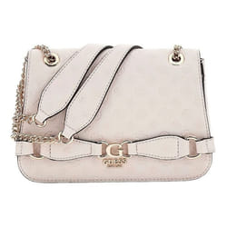Sac à épaule bandoulière - GUESS - Arlena - Crème - Logo en relief - Convertible Xbody
