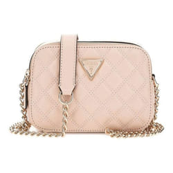 GUESS Sac à épaule bandoulière beige pour femme Giully Camera Bag Light Beige 271978