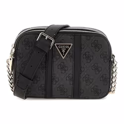 Sac à épaule bandoulière - GUESS - Noreen Camera Crossbody - Gris foncé - Noir - 195x13x65cm