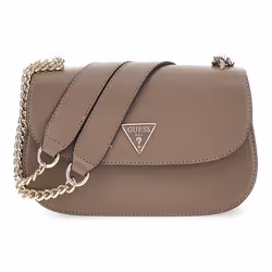 Sac à épaule - GUESS - Daryna Convertible Xbody Flap - Taupe - 24x14x5.5cm - 640g