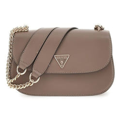 Sac à épaule - GUESS - Daryna Convertible Xbody Flap - Taupe - 24x14x5.5cm - 640g