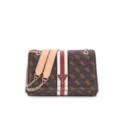 Sac bandoulière Guess Femme Noelle Marron Polyurethane