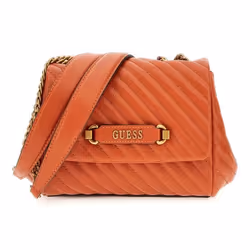 GUESS Sac à épaule bandoulière terracotta pour femme - Sela Convertible Xbody Flap Ginger 278744